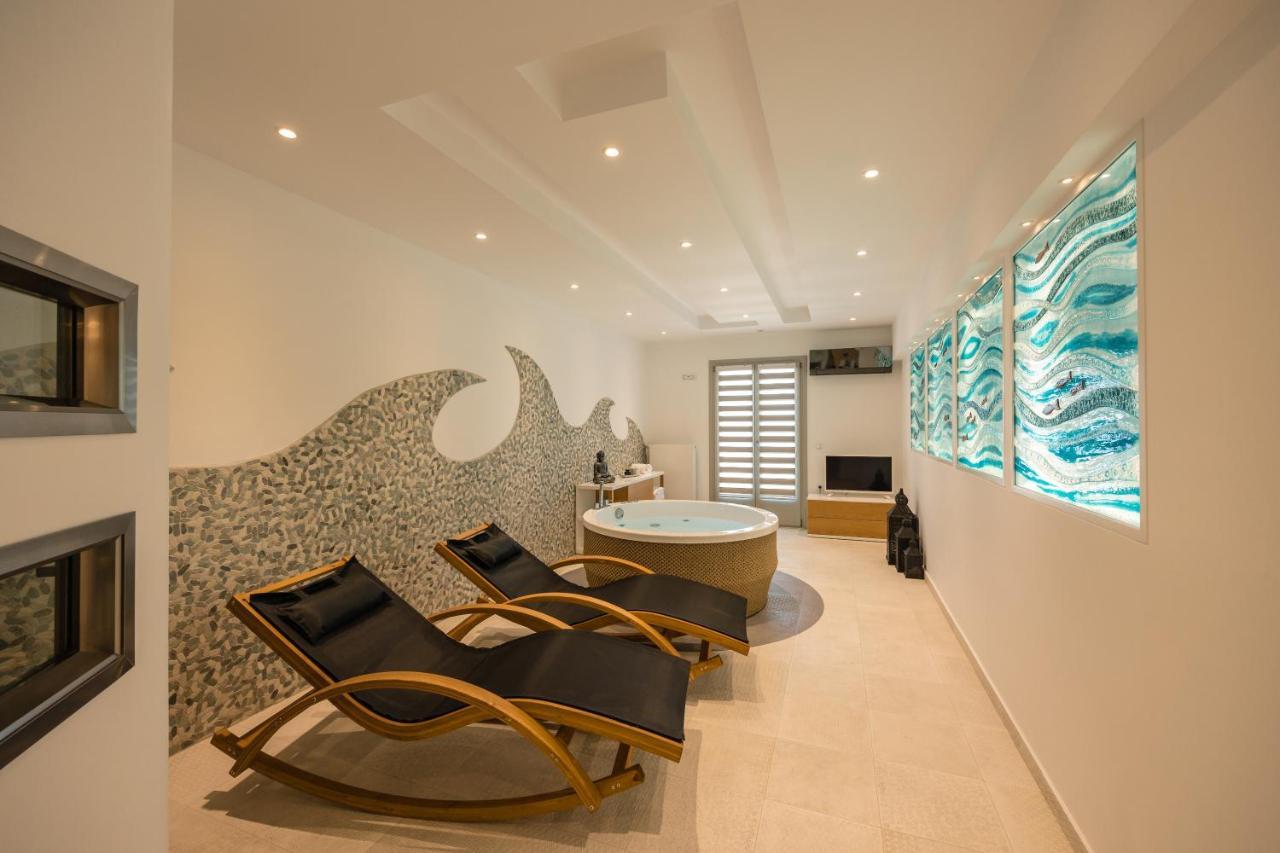 Santorini Grand Luxury Villas Имеровигли Экстерьер фото